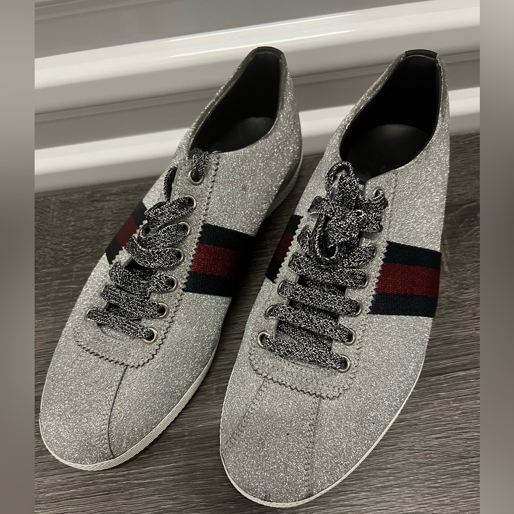 Glitter Gucci sneakers